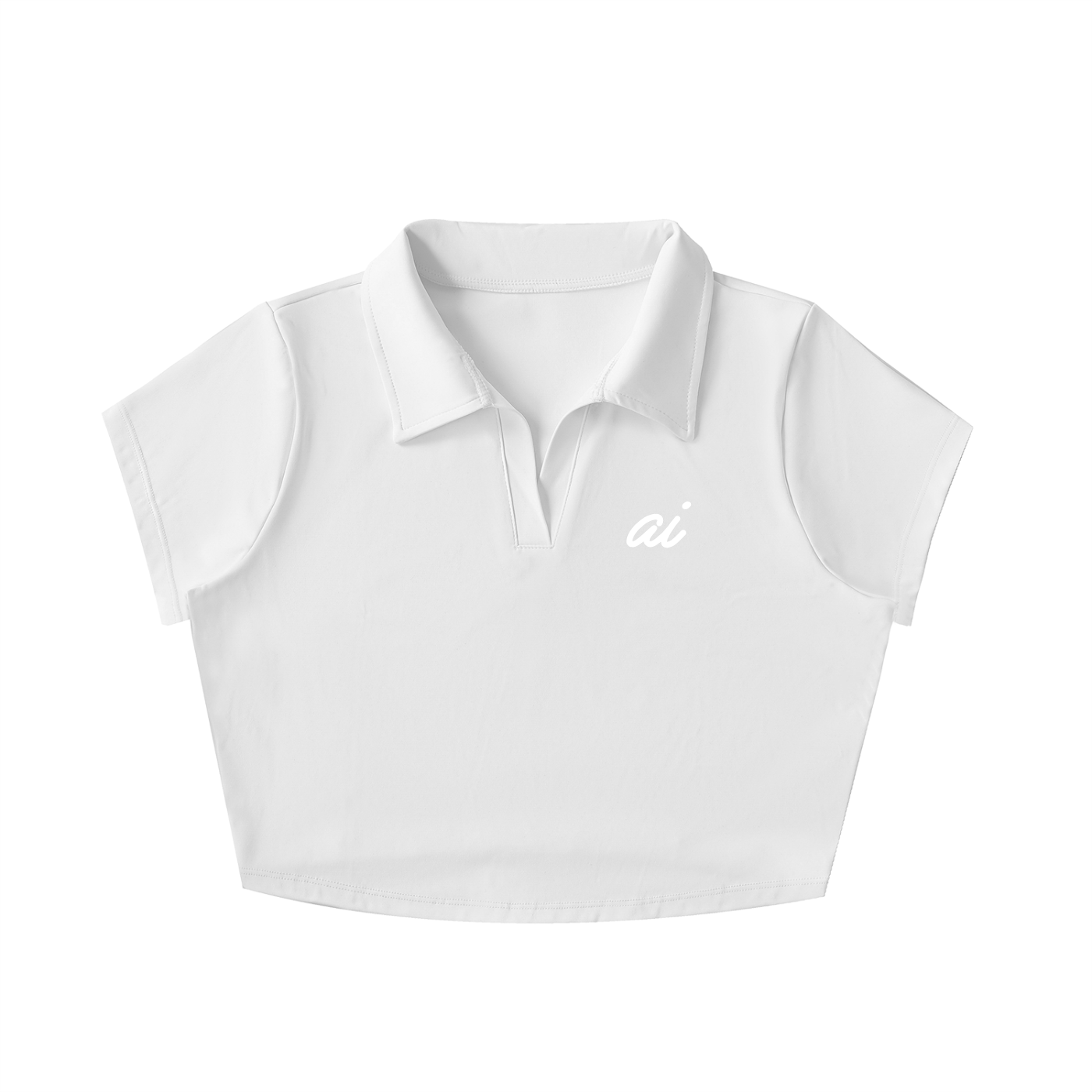 WOMEN'S CROP POLO
