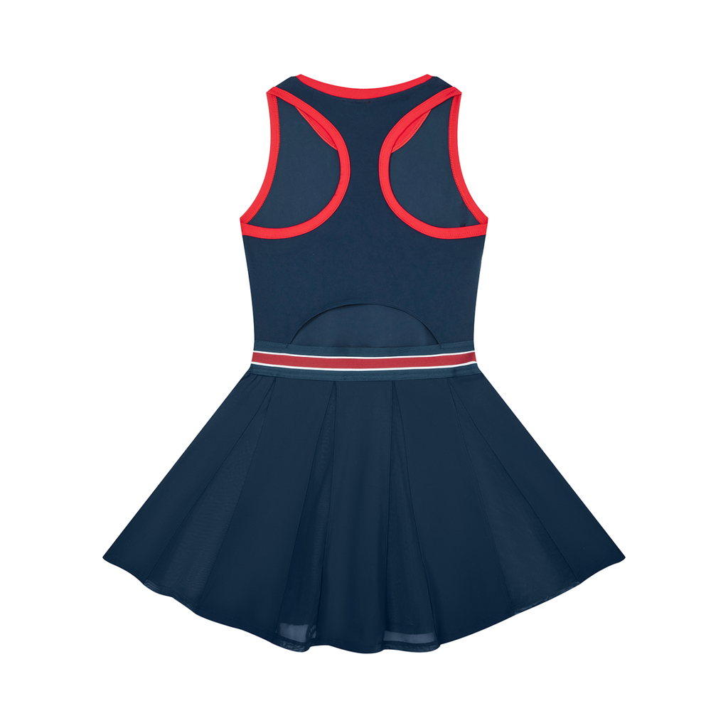 WOMEN'S VARSITY A-LINE DRESS
