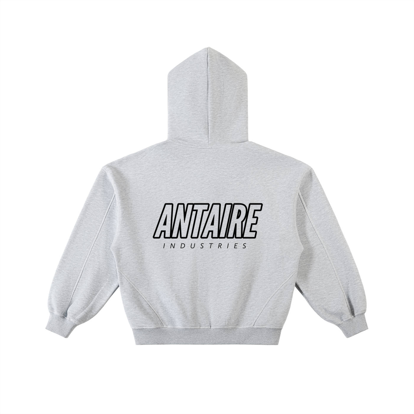 CROSS-STITCHED HOODIE