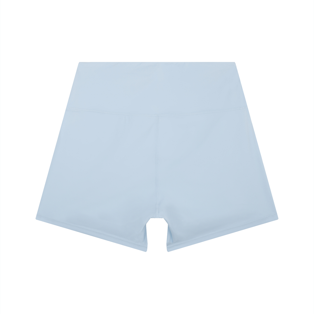 WOMEN'S HIGH-WAIST STRIPED YOGA SHORTS