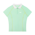 WOMEN'S SLIM QUARTER-ZIP POLO