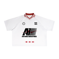 VARSITY BOXY COLLAR TEE