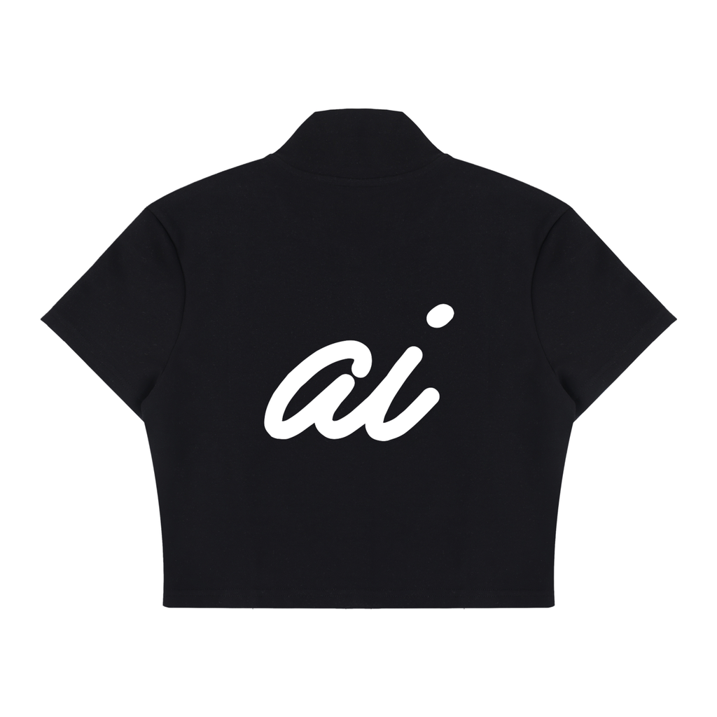 WOMEN'S ACTIVE CROP ZIP