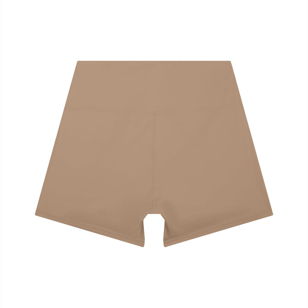 WOMEN'S HIGH-WAIST STRIPED YOGA SHORTS