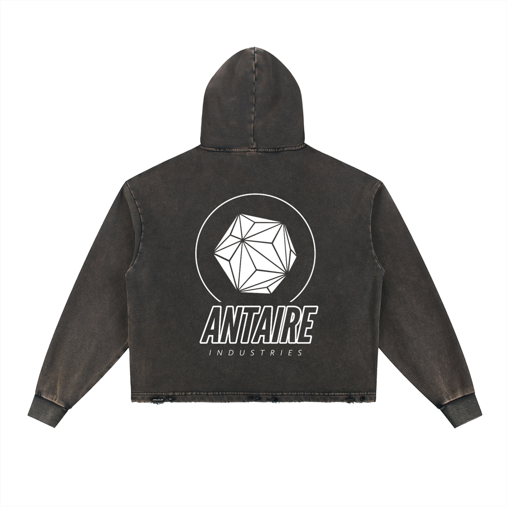 CALVARY HOODIE (VINTAGE WASH/FRAYED HEM)