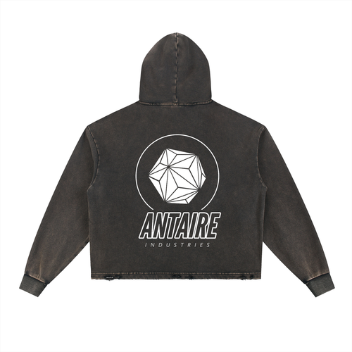 CALVARY HOODIE (VINTAGE WASH/FRAYED HEM)