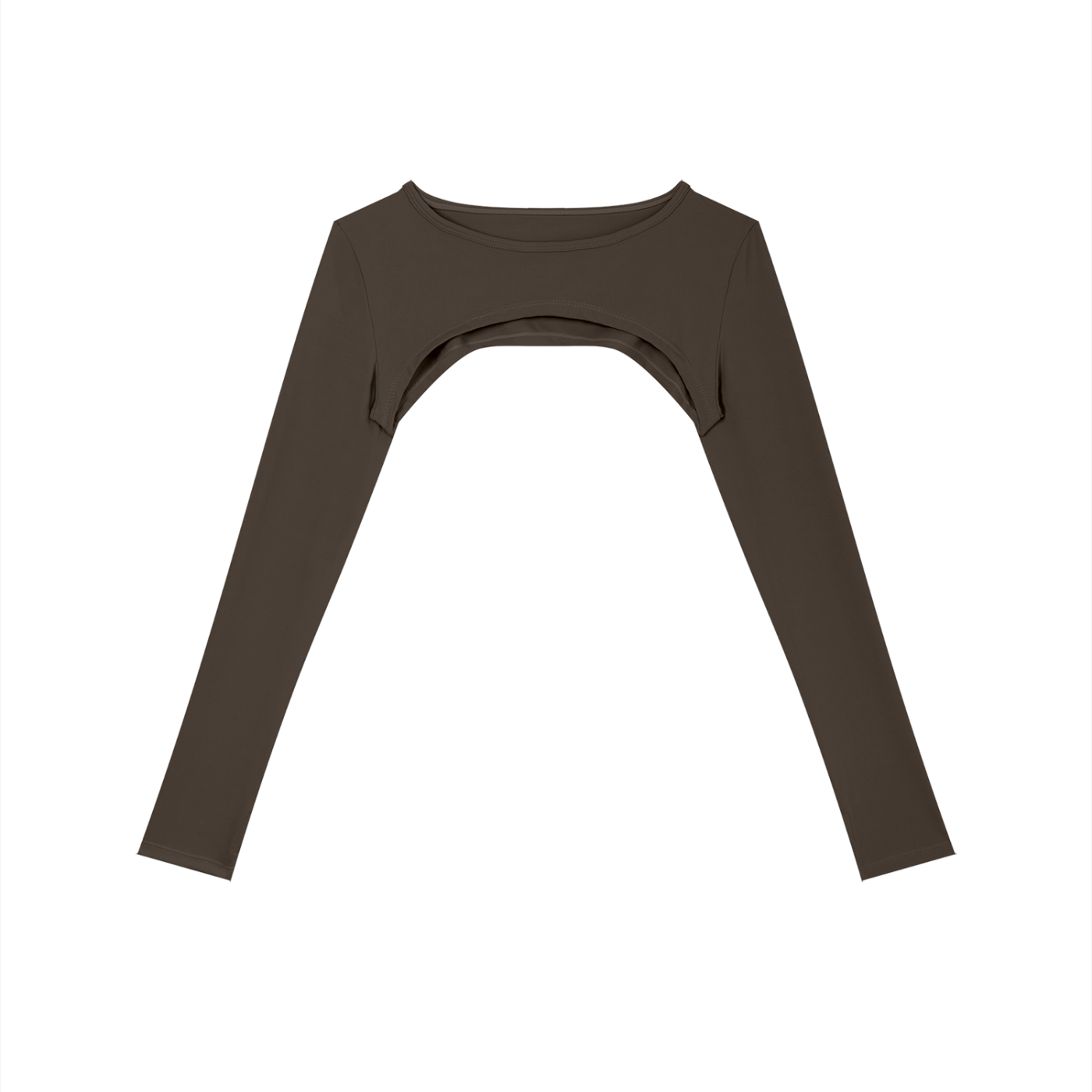 WOMEN'S CUTOUT LONG SLEEVE YOGA SHRUG