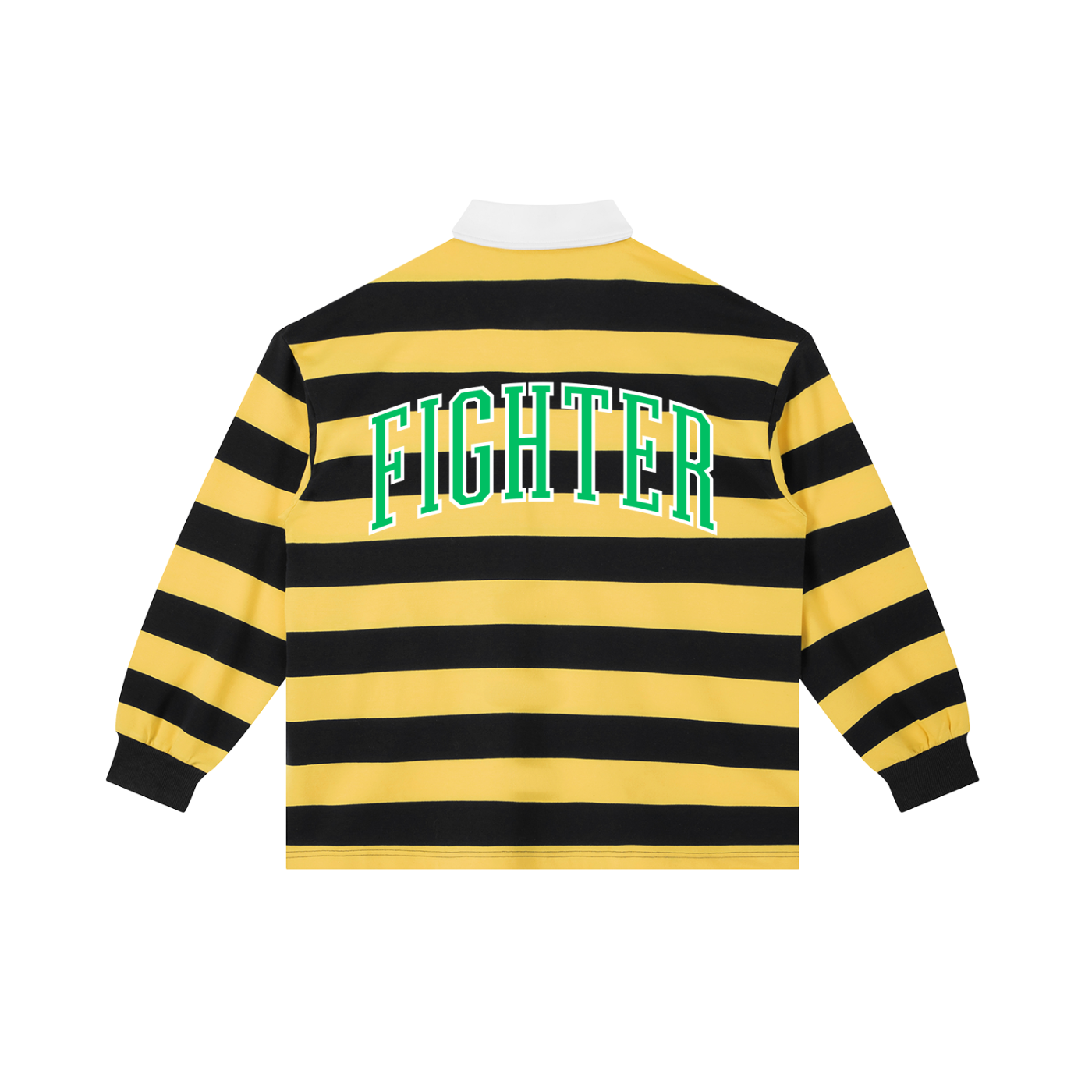 STRIPED POLO LONG-SLEEVE
