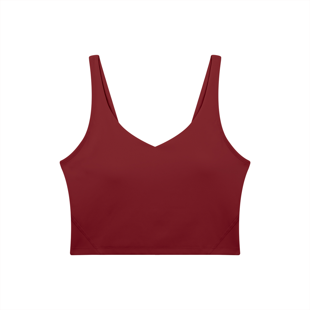 WOMEN'S V-NECK SPORTS BRA