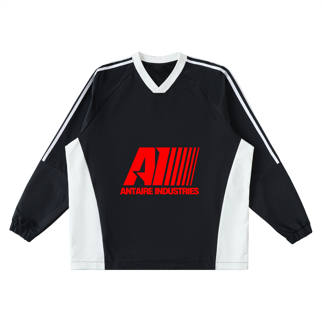 MOTO V-NECK LONG-SLEEVE