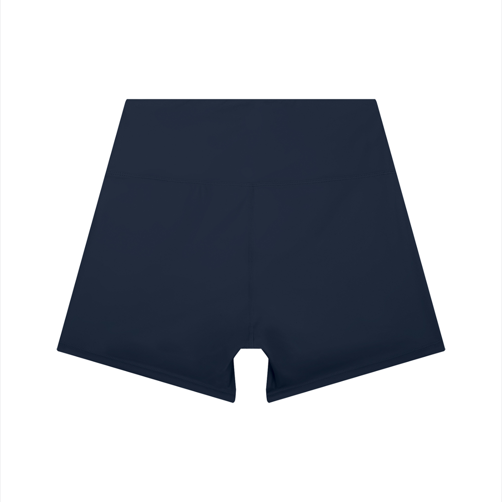 WOMEN'S HIGH-WAIST STRIPED YOGA SHORTS