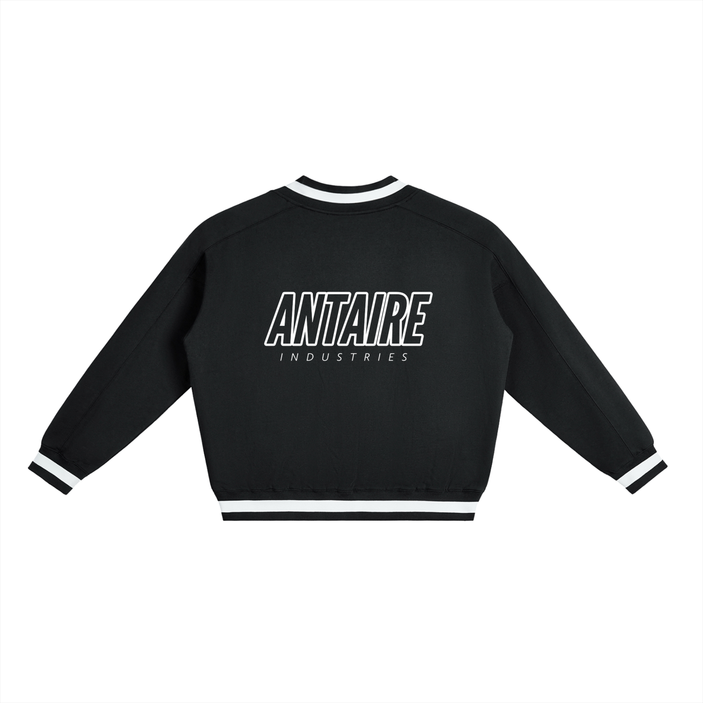 VARSITY V-NECK BOXY SWEATSHIRT