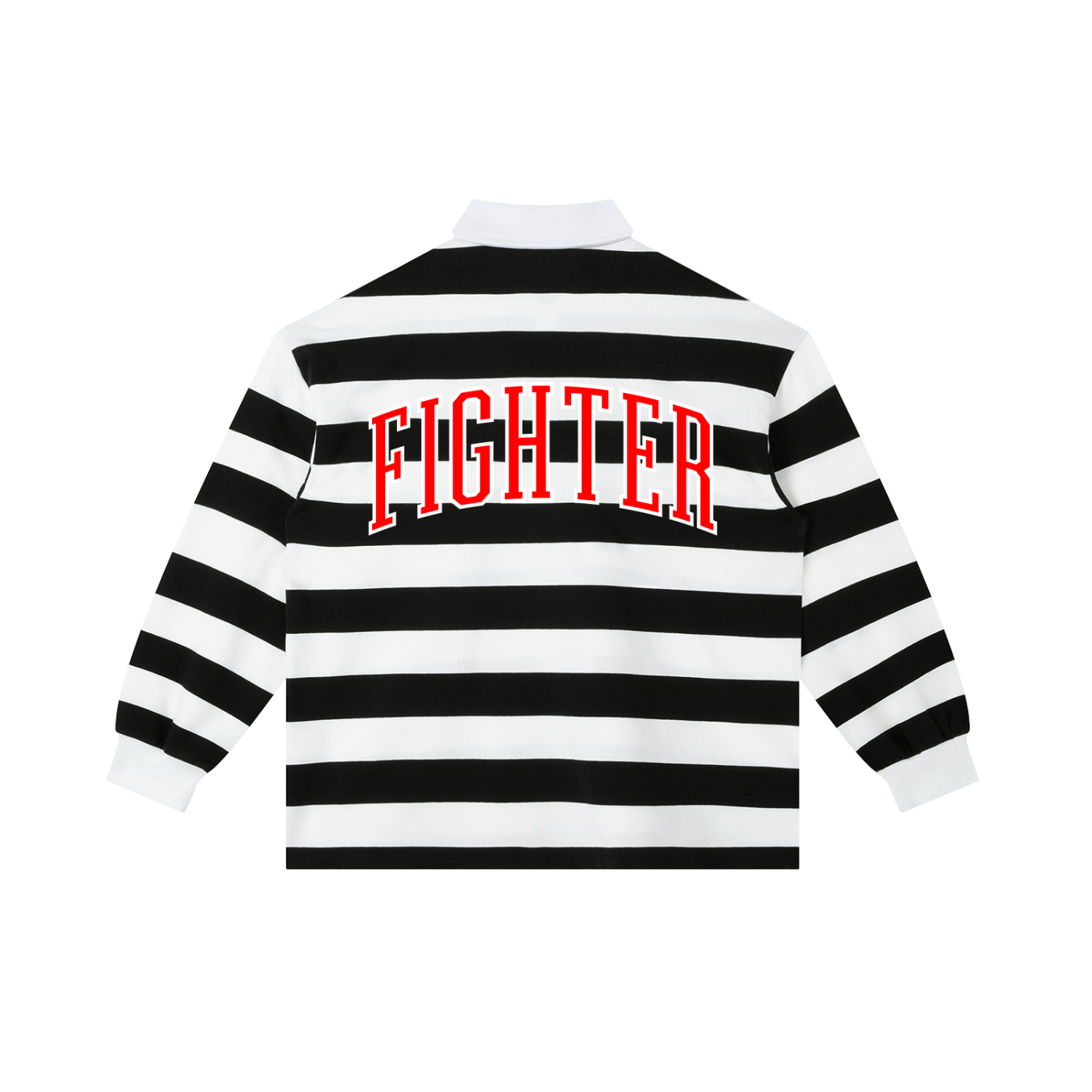 STRIPED POLO LONG-SLEEVE