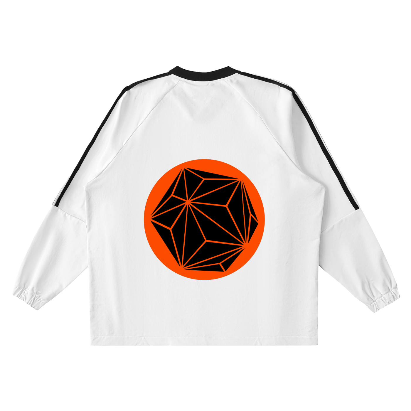 MOTO V-NECK LONG-SLEEVE