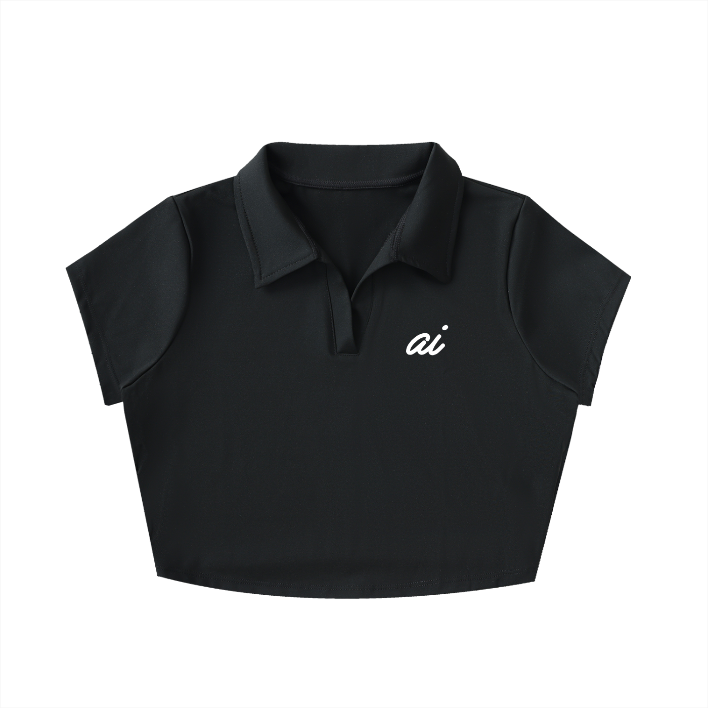 WOMEN'S CROP POLO