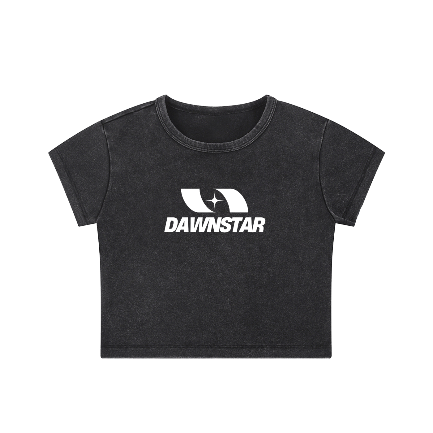 DAWNSTAR CROP TEE (SNOW WASH)
