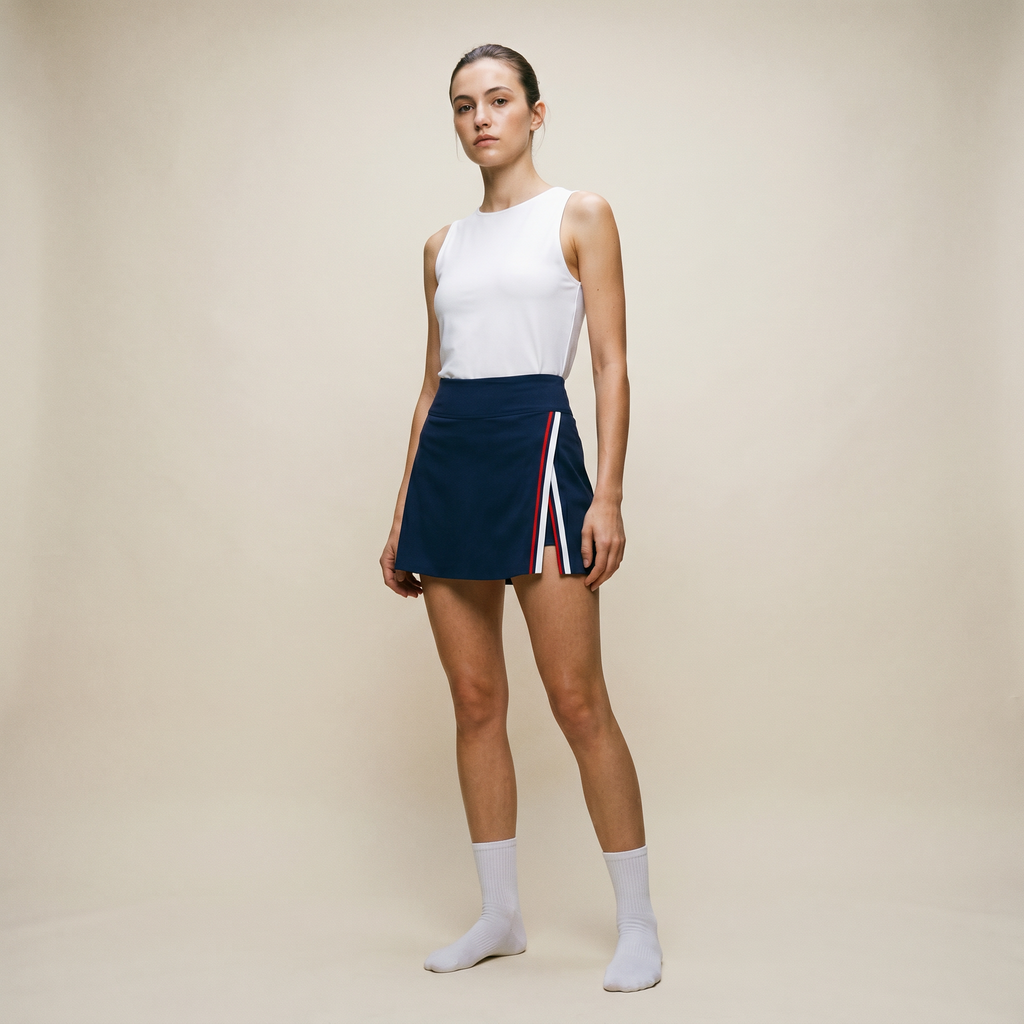WOMEN'S A-LINE SLIT SKIRT