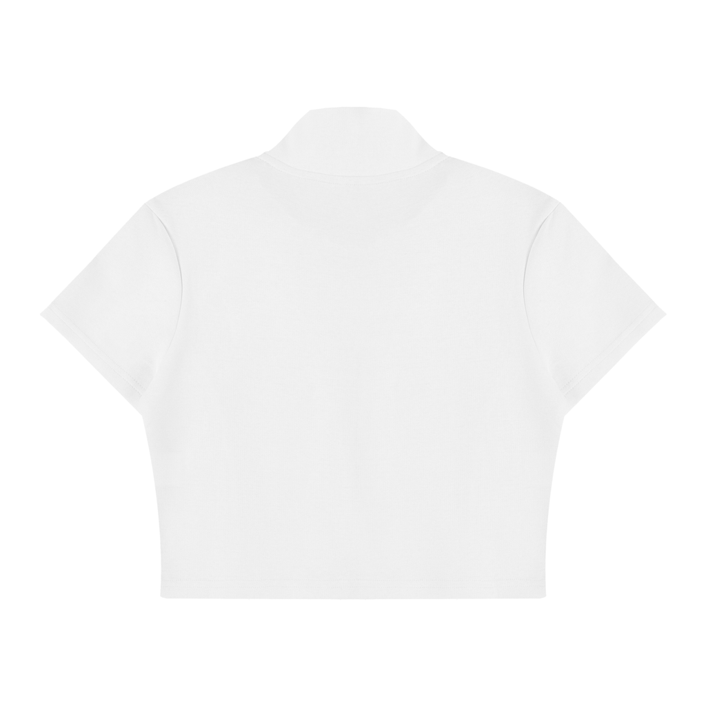 WOMEN'S ACTIVE CROP ZIP