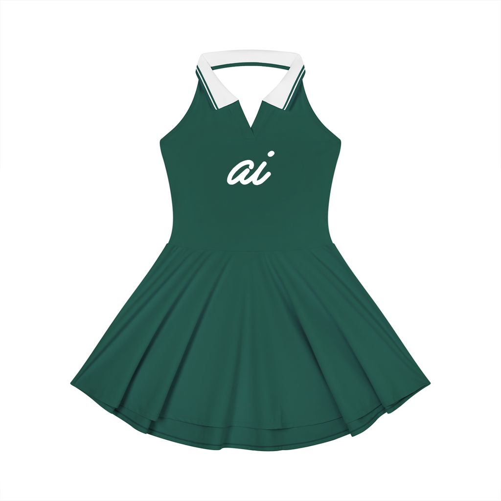 WOMEN'S TENNIS HALTER DRESS