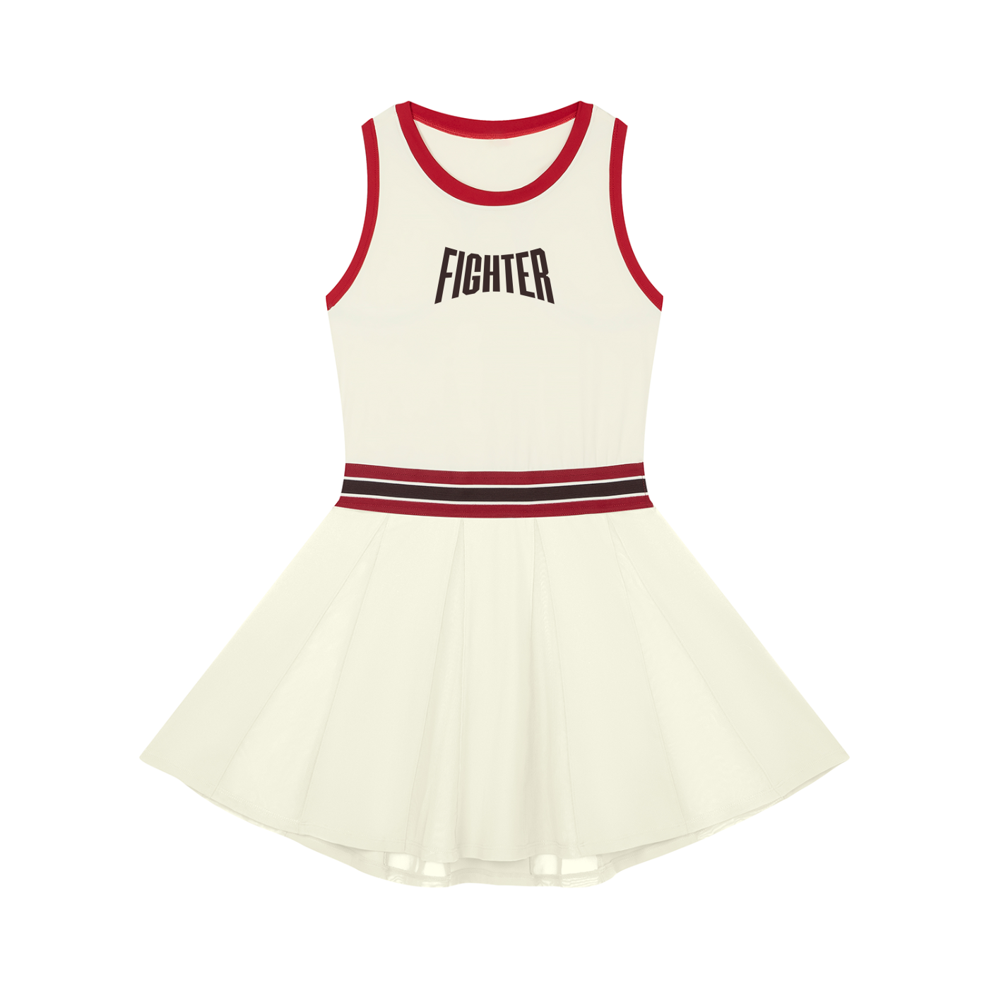 WOMEN'S VARSITY A-LINE DRESS