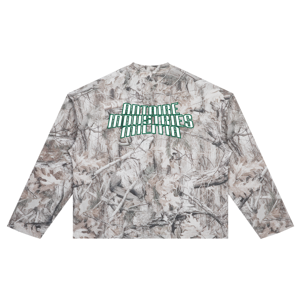 FIGHTER CAMO WAFFLE LONG SLEEVE