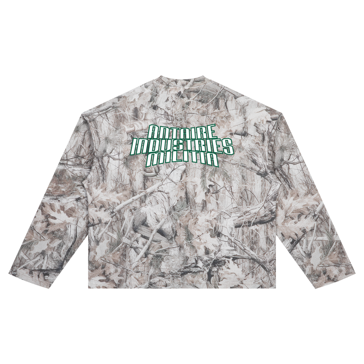 FIGHTER CAMO WAFFLE LONG SLEEVE