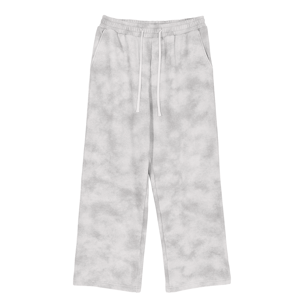 GRAY WASH SWEATPANTS