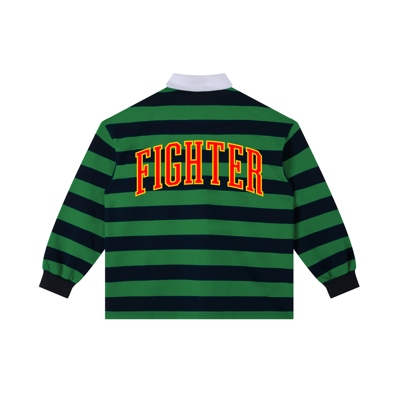 STRIPED POLO LONG-SLEEVE