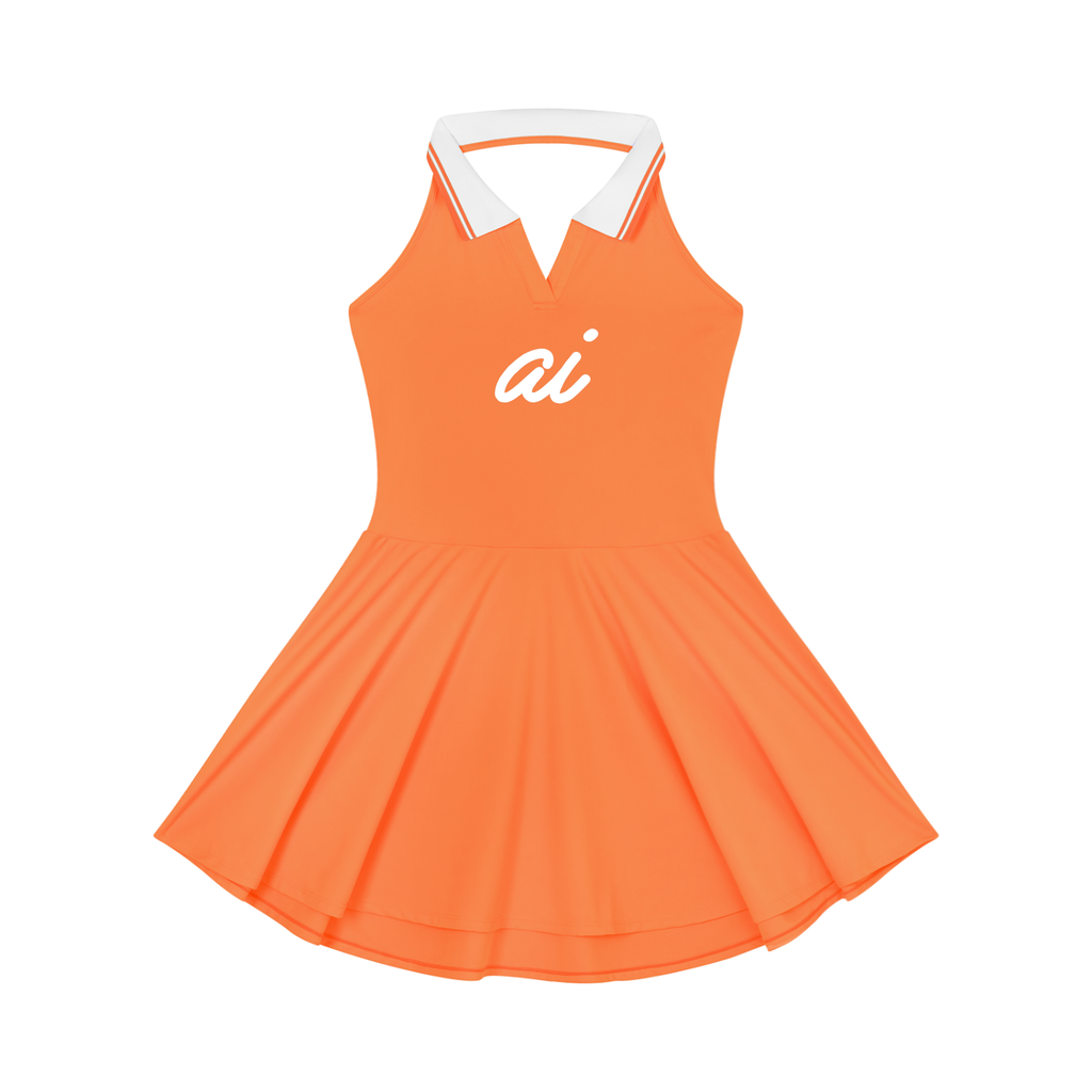 WOMEN'S TENNIS HALTER DRESS