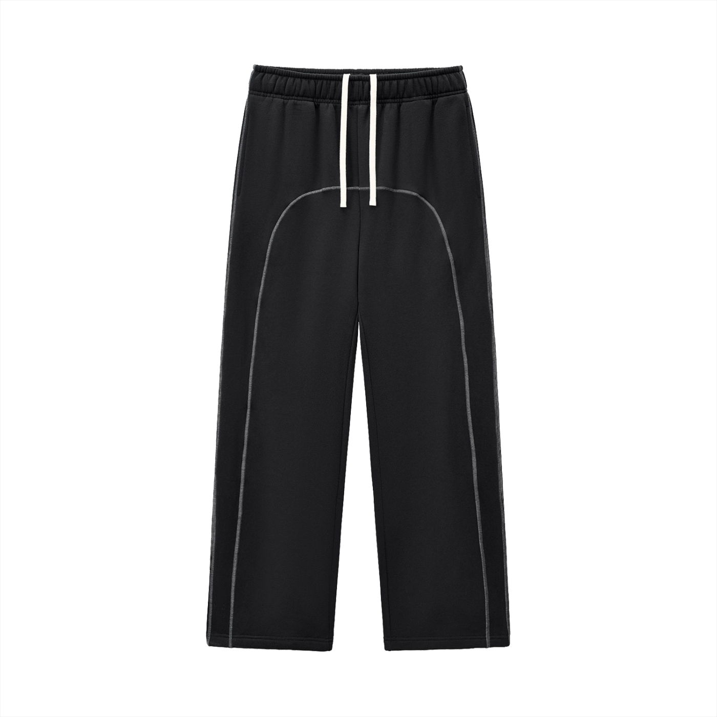 CROSS-STITCHED SWEATPANTS