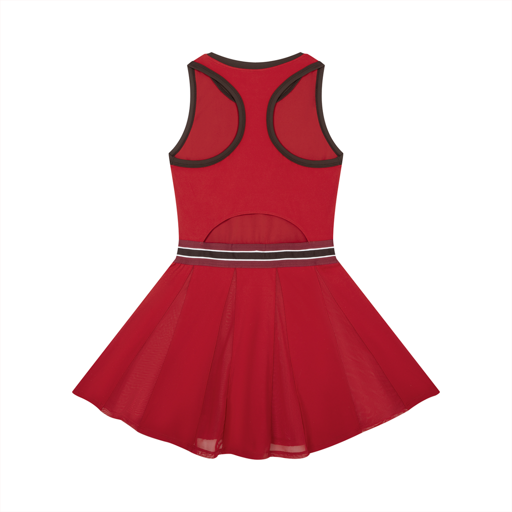 WOMEN'S VARSITY A-LINE DRESS