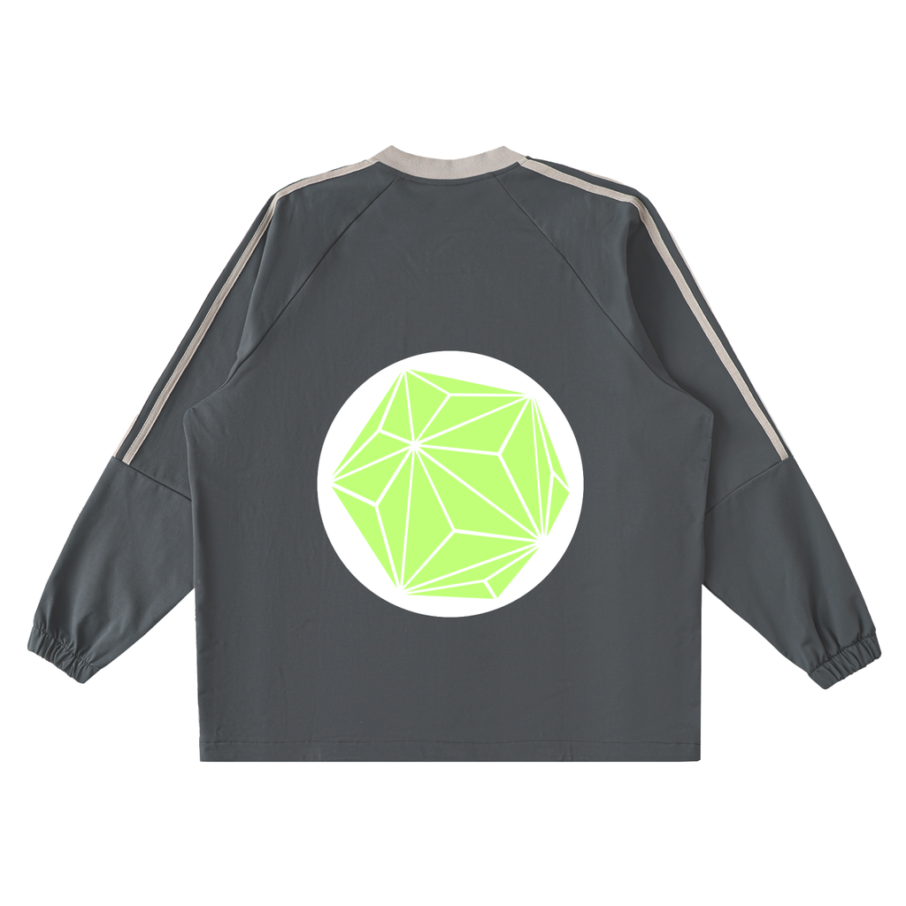 MOTO V-NECK LONG-SLEEVE