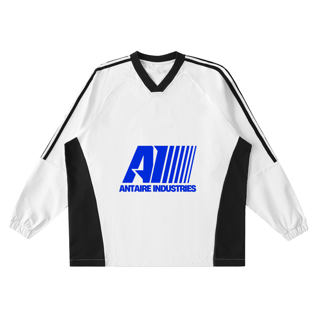 MOTO V-NECK LONG-SLEEVE