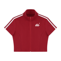 WOMEN'S ACTIVE CROP ZIP