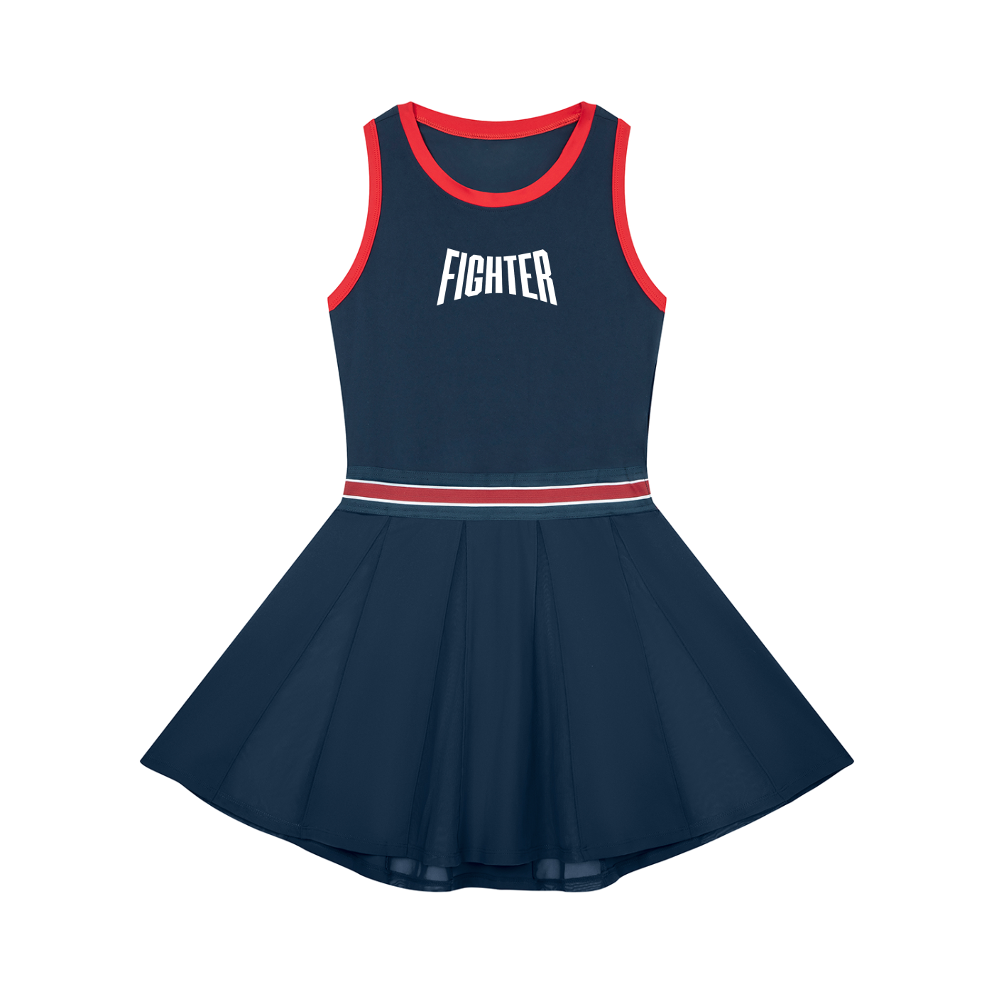 WOMEN'S VARSITY A-LINE DRESS