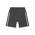 WOMEN'S STRIPED HIGH RISE YOGA SHORTS