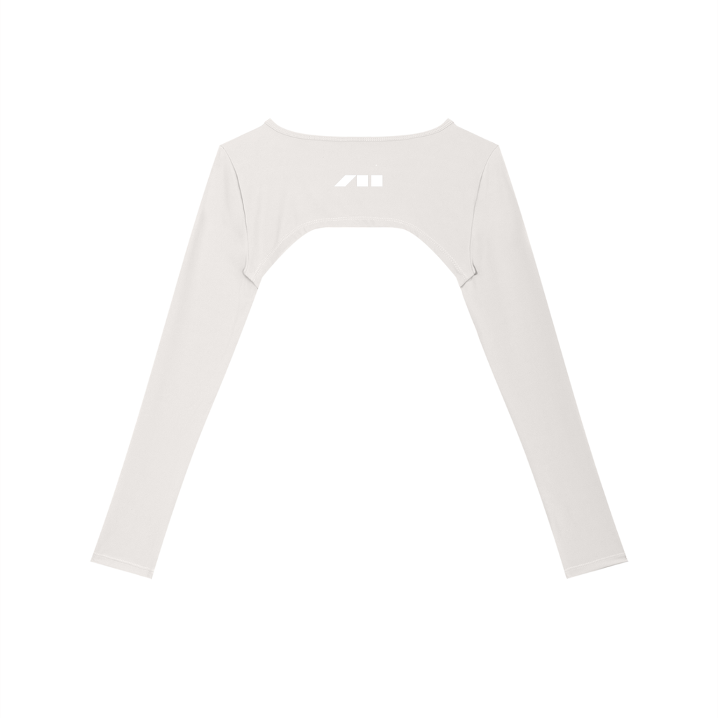 WOMEN'S CUTOUT LONG SLEEVE YOGA SHRUG