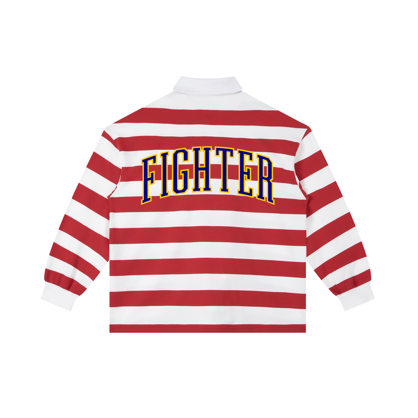 STRIPED POLO LONG-SLEEVE